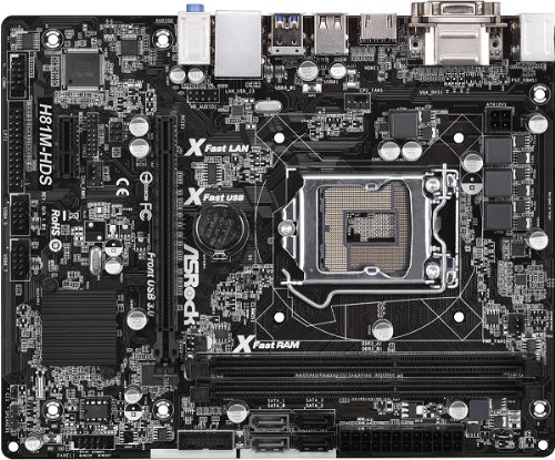 ASRock H81M-HDS Micro ATX LGA1150 Motherboard