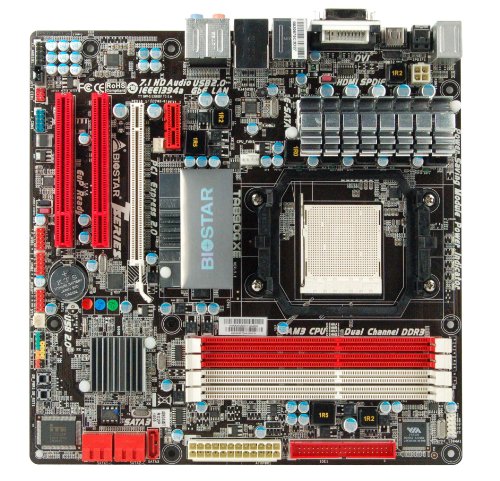 Biostar TA890GXERCH Micro ATX AM3 Motherboard