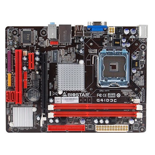 Biostar G41D3C Micro ATX LGA775 Motherboard