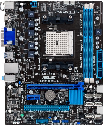 Asus A85XM-A Micro ATX FM2 Motherboard