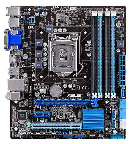 Asus B75M-Plus Micro ATX LGA1155 Motherboard