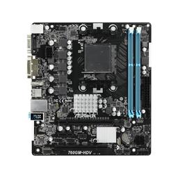 ASRock 760GM-HDV Micro ATX AM3+/AM3 Motherboard