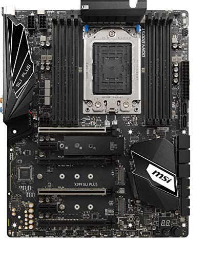 MSI X399 SLI PLUS ATX sTR4 Motherboard