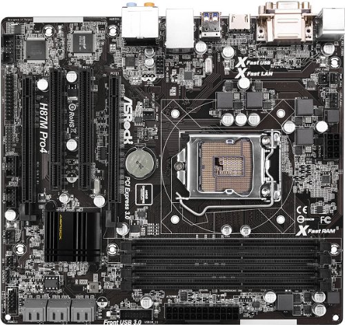 ASRock H87M Pro4/ASM Micro ATX LGA1150 Motherboard