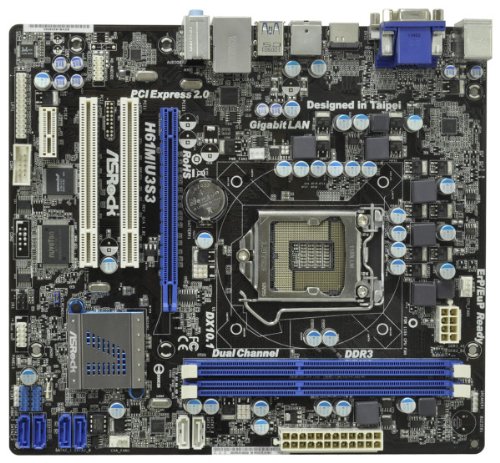 ASRock H61M/U3S3 Micro ATX LGA1155 Motherboard