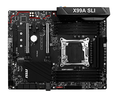 MSI X99A SLI ATX LGA2011-3 Motherboard