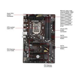 Gigabyte GA-Z270P-D3 ATX LGA1151 Motherboard