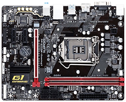 Gigabyte GA-H110M-Gaming 3 Micro ATX LGA1151 Motherboard