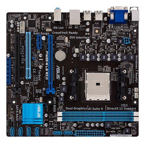 Asus F1A55-M LE R2.0 Micro ATX FM1 Motherboard