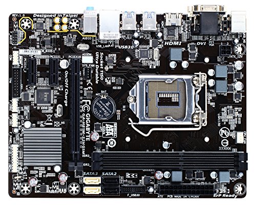 Gigabyte GA-H81M-S2H GSM Micro ATX LGA1150 Motherboard