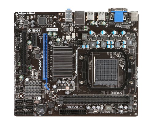 MSI 760GM-P23 (FX) Micro ATX AM3+ Motherboard