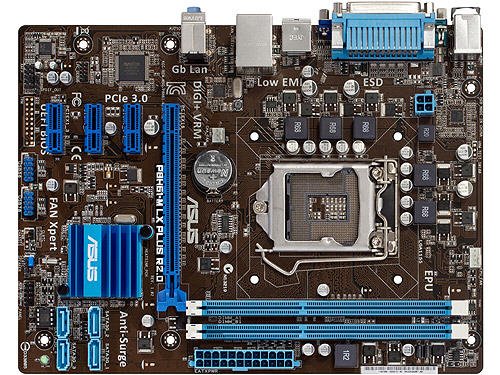 Asus P8H61-M LX PLUS R2.0 Micro ATX LGA1155 Motherboard