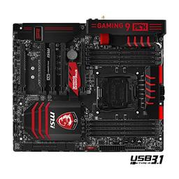 MSI X99A GAMING 9 ACK EATX LGA2011-3 Motherboard