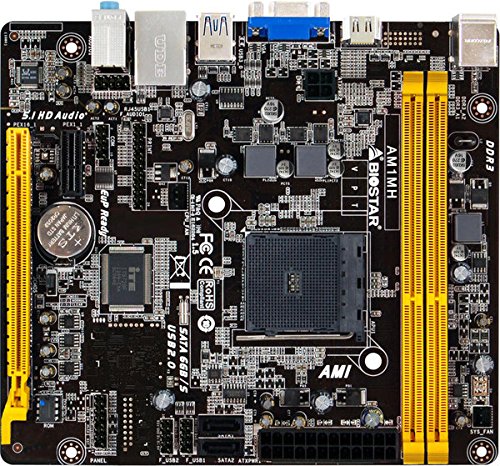 Biostar AM1MH Micro ATX AM1 Motherboard