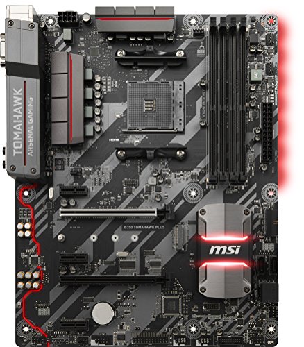 MSI B350 TOMAHAWK PLUS ATX AM4 Motherboard