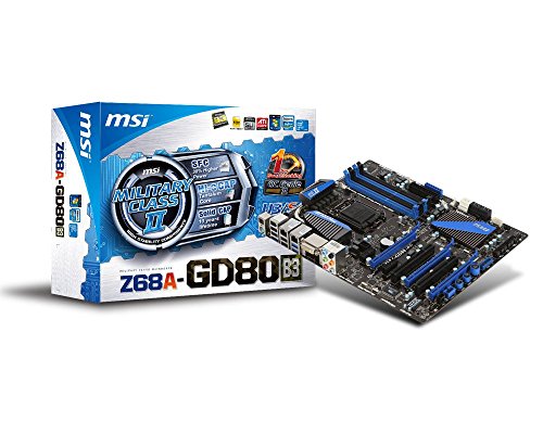 MSI Z68A-GD80 (B3) ATX LGA1155 Motherboard