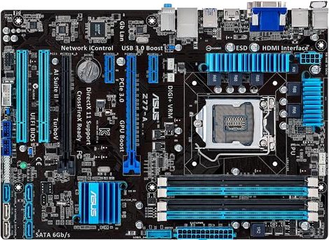 Asus Z77-A ATX LGA1155 Motherboard