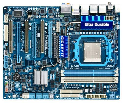 Gigabyte GA-790FXTA-UD5 ATX AM3 Motherboard