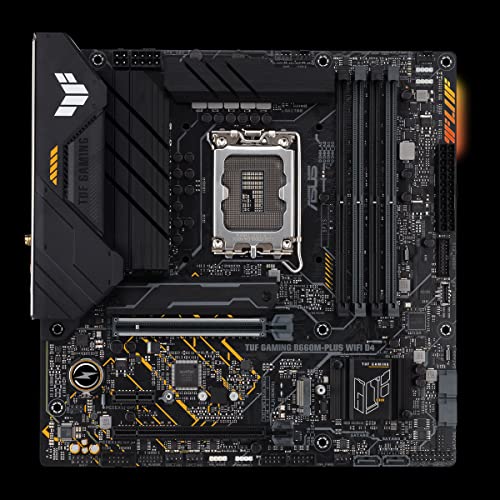 Asus TUF GAMING B660M-PLUS WIFI D4 Micro ATX LGA1700 Motherboard