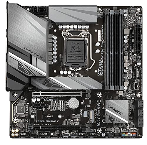 Gigabyte Z590M GAMING X Micro ATX LGA1200 Motherboard