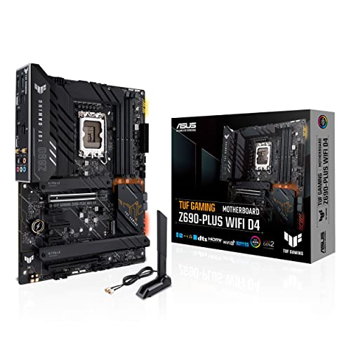 Asus TUF GAMING Z690-PLUS WIFI D4 ATX LGA1700 Motherboard