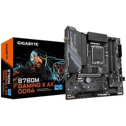 Gigabyte B760M GAMING X AX DDR4 Micro ATX LGA1700 Motherboard