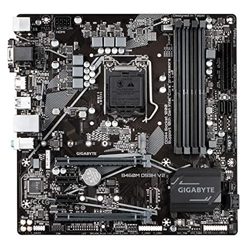 Gigabyte B460M DS3H V2 Micro ATX LGA1200 Motherboard