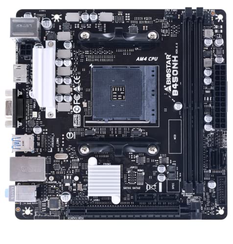 Biostar B450NH Mini ITX AM4 Motherboard