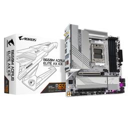 Gigabyte B650M AORUS ELITE AX ICE Micro ATX AM5 Motherboard