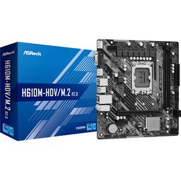 ASRock H610M-HDV/M.2 R2.0 Micro ATX LGA1700 Motherboard