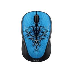 Logitech M317C Blue Trance Wireless Optical Mouse