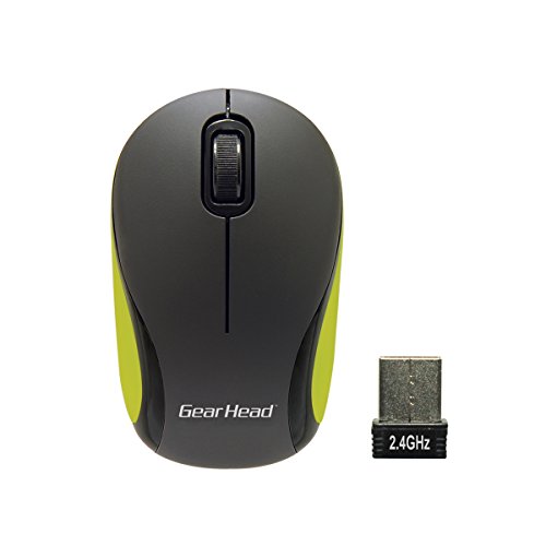 Gear Head MP1975BLK Wireless Optical Mouse