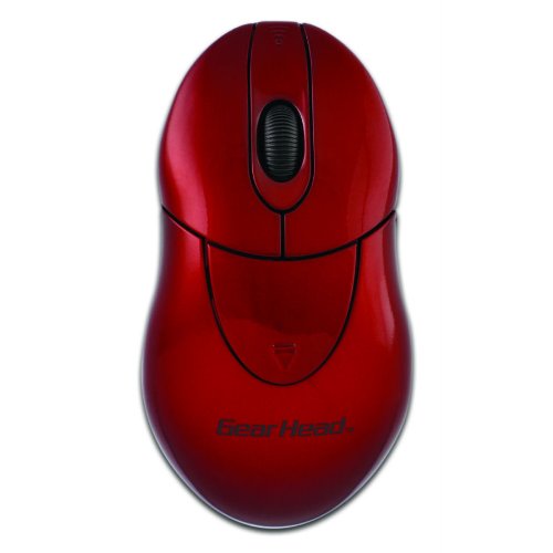 Gear Head MP1800RED Wireless Optical Mouse