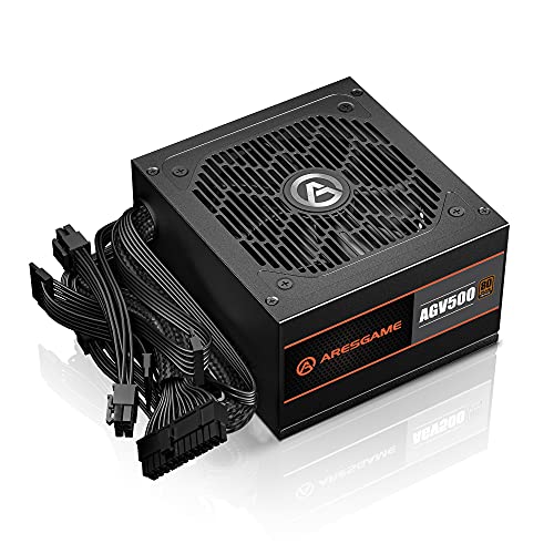 ARESGAME AGV 500 W 80+ Bronze Certified ATX Power Supply