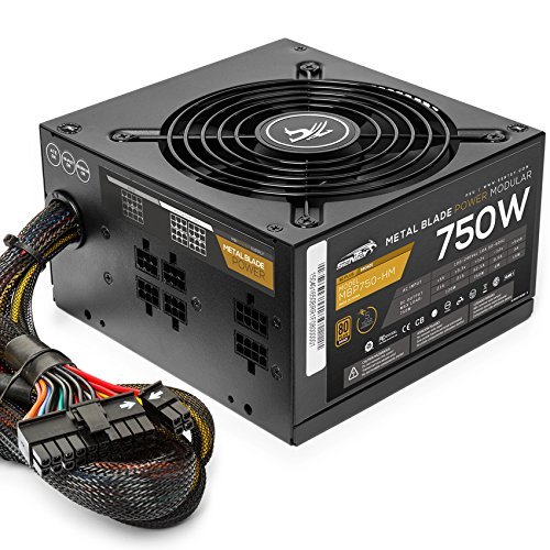 Sentey MBP HM 750 W 80+ Bronze Certified Semi-modular ATX Power Supply