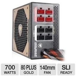 Cougar COUGAR-GX700 700 W 80+ Gold Certified Fully Modular ATX Power Supply