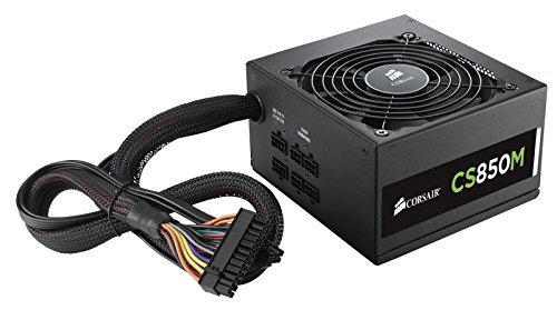 Corsair CS850M 850 W 80+ Gold Certified Semi-modular ATX Power Supply