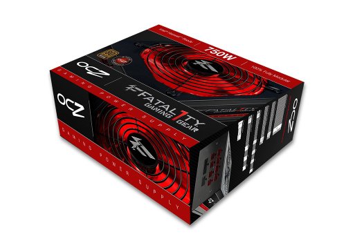 OCZ Fatal1ty 750 W 80+ Bronze Certified Fully Modular ATX Power Supply