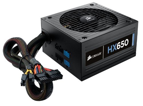 Corsair HX650 650 W 80+ Gold Certified Semi-modular ATX Power Supply