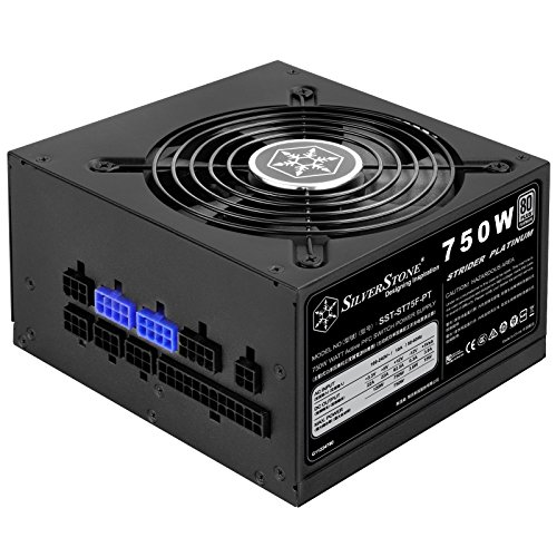 Silverstone Strider Platinum 750 W 80+ Platinum Certified Fully Modular ATX Power Supply