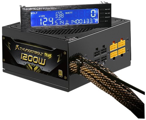 Thortech Thunderbolt PLUS 1200 W 80+ Gold Certified Fully Modular ATX Power Supply