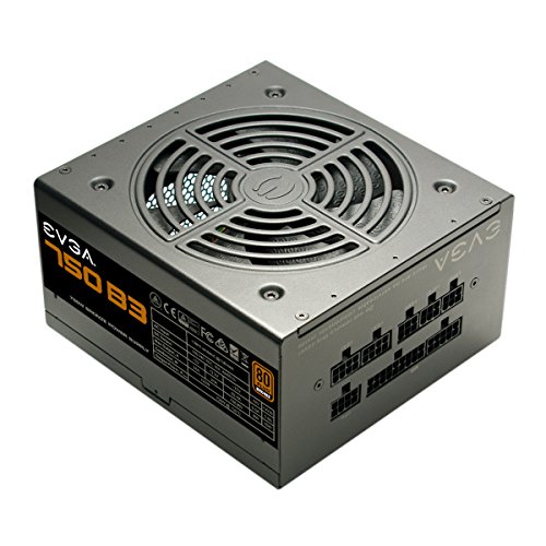 EVGA 750 B3 750 W 80+ Bronze Certified Fully Modular ATX Power Supply