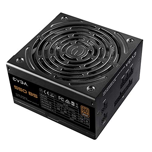 EVGA 550 B5 550 W 80+ Bronze Certified Fully Modular ATX Power Supply