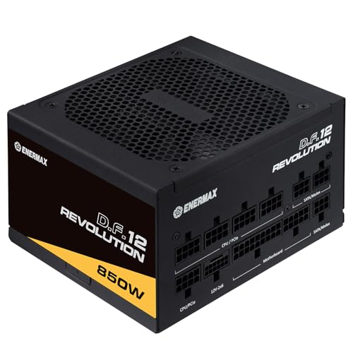 Enermax Revolution D.F. 12 850 W 80+ Gold Certified Fully Modular ATX Power Supply