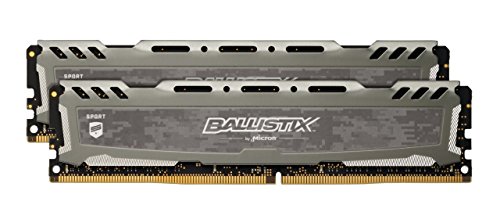 Crucial Ballistix Sport LT 32 GB (2 x 16 GB) DDR4-3000 CL16 Memory