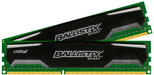 Crucial Ballistix Sport 4 GB (2 x 2 GB) DDR3-1333 CL9 Memory