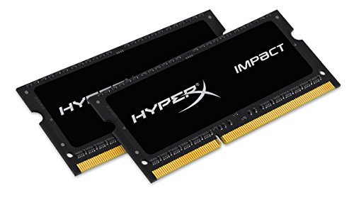 Kingston Impact Black 8 GB (2 x 4 GB) DDR3-2133 SODIMM CL11 Memory