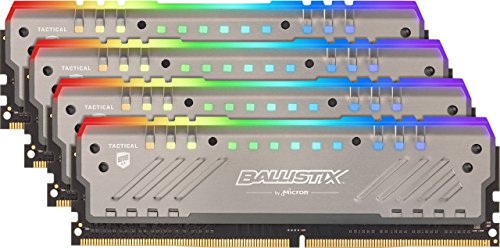 Crucial Ballistix Tactical Tracer RGB 32 GB (4 x 8 GB) DDR4-3200 CL16 Memory