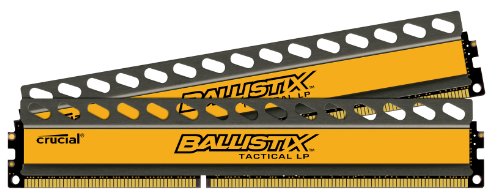 Crucial Ballistix Tactical 16 GB (2 x 8 GB) DDR3-1600 CL8 Memory