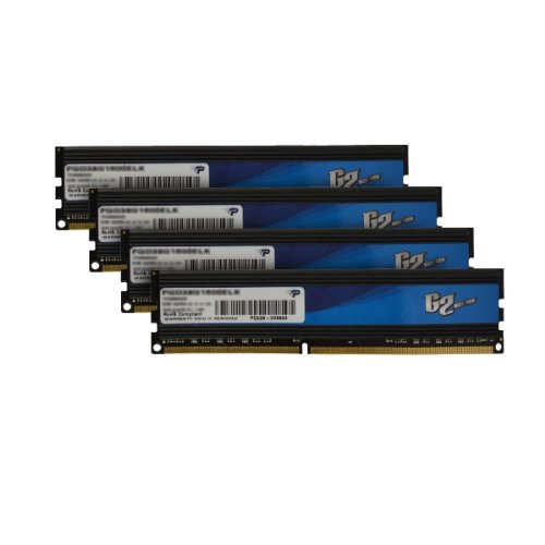 Patriot G2 8 GB (4 x 2 GB) DDR3-1600 CL9 Memory